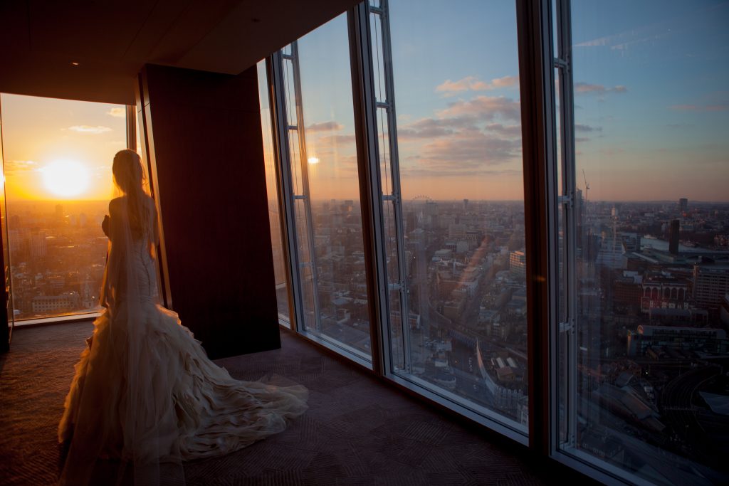A Photographer's Guide to Asian Wedding Photography Styles. Naturl light photography. Wedding at the Shard London. 